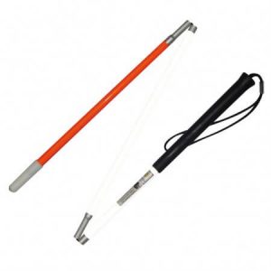 Bastón de Aluminio Plegable para Invidente