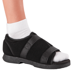 Zapato Post Operatorio con Parte Superior Blanda