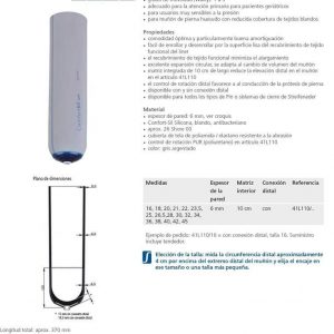 Liner de silicona blanda